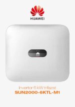 Invertor 6 kW trifazat Huawei SUN2000-6KTL-M1, Wlan, 4G este un invertor trifazat de ultima generație, utilizat pentru construcții rezidențiale.
