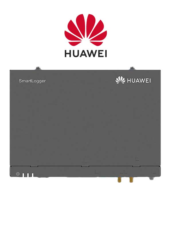 HUAWEI Smart Logger 3000A01 fara MBUS este un controler de comunicare, data logger și switch Ethernet care poate fi utilizat cu invertoarele Huawei cu o capacitate de cel puțin 30 kW.